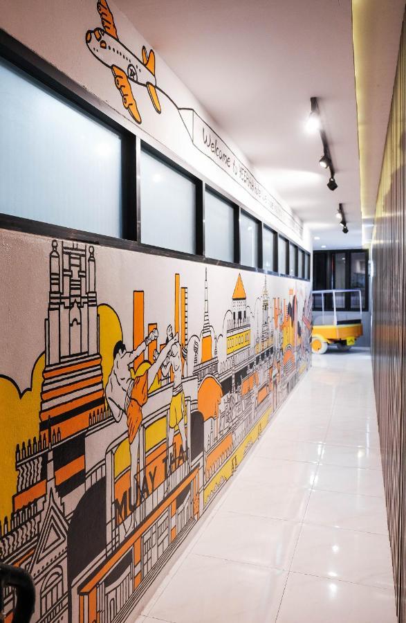 Yeehaa Bangsue Aparthotel Bangkok Buitenkant foto